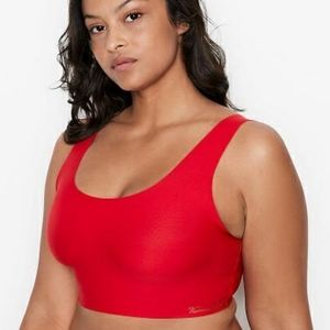 Red sport bra